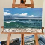 REBELLIOUS 2022 (‘Boundless’ series) original seascape painting
