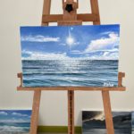 THE SEA OF STARS 2022 (‘Boundless’ series) original seascape painting
