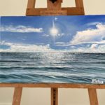 THE SEA OF STARS 2022 (‘Boundless’ series) original seascape painting