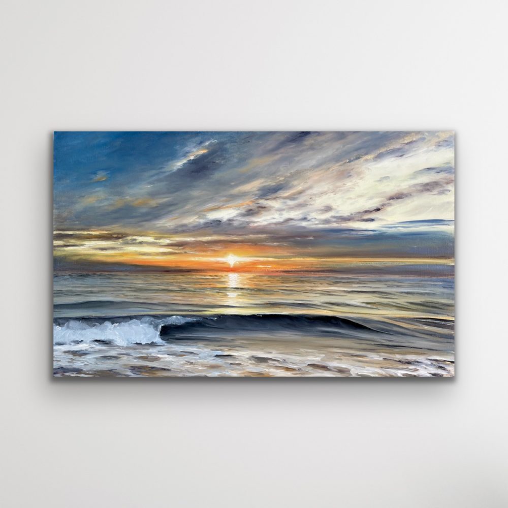 STARLIGHT 2022 (‘Boundless’ series) original seascape painting